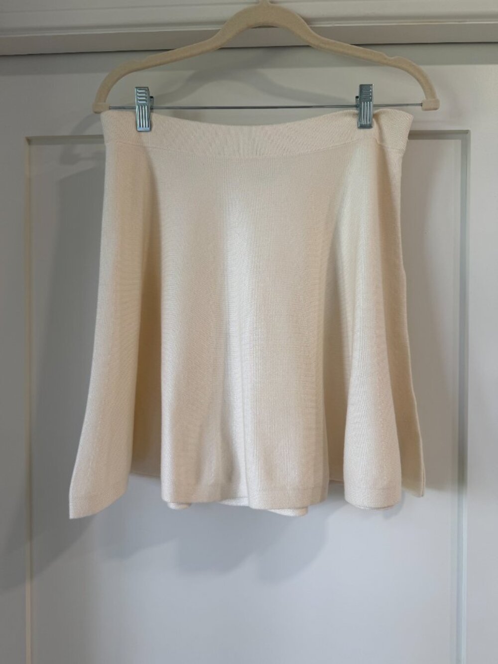 Ivory Connie Knit Mini Skirt - Picture 2 of 4